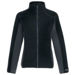 Schwarze uvex Fleecejacke